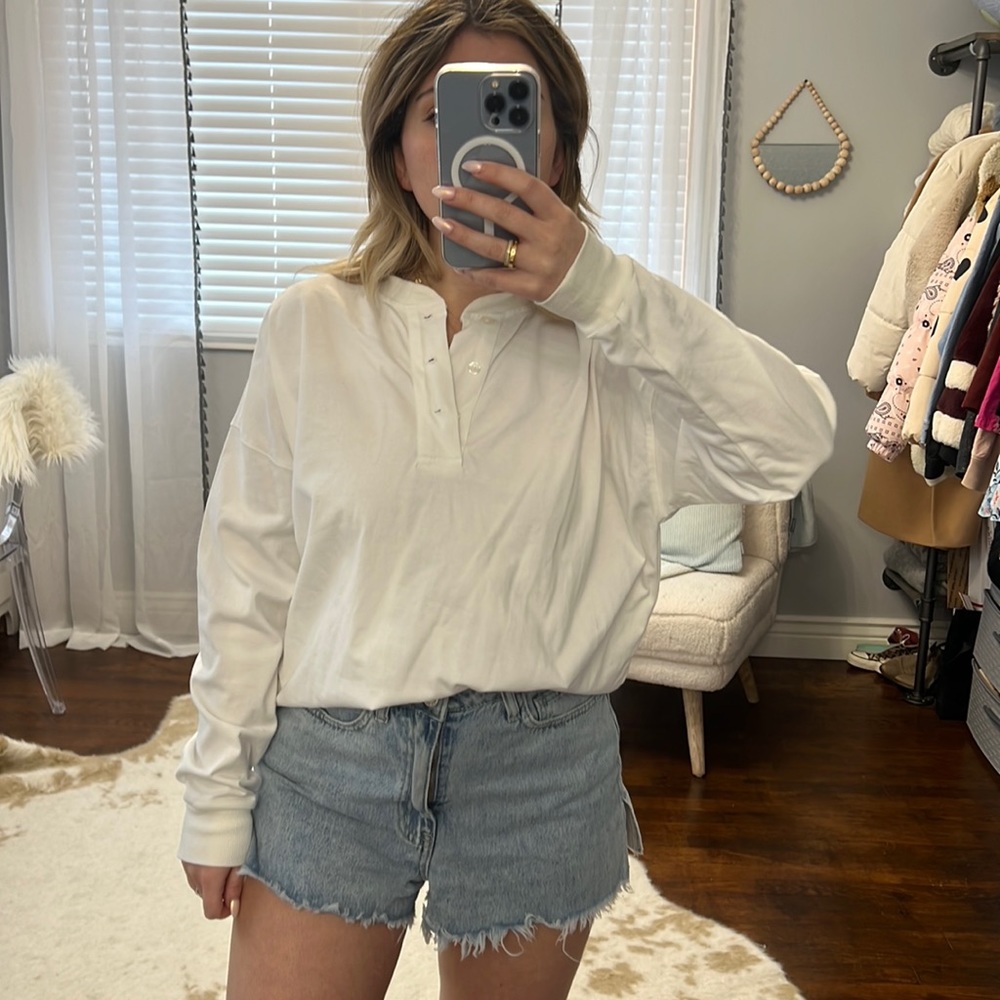 Danielle Bernstein Long Sleeve Henley